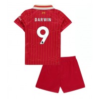 Echipament fotbal Liverpool Darwin Nunez #9 Tricou Acasa 2024-25 pentru copii maneca scurta (+ Pantaloni scurti)